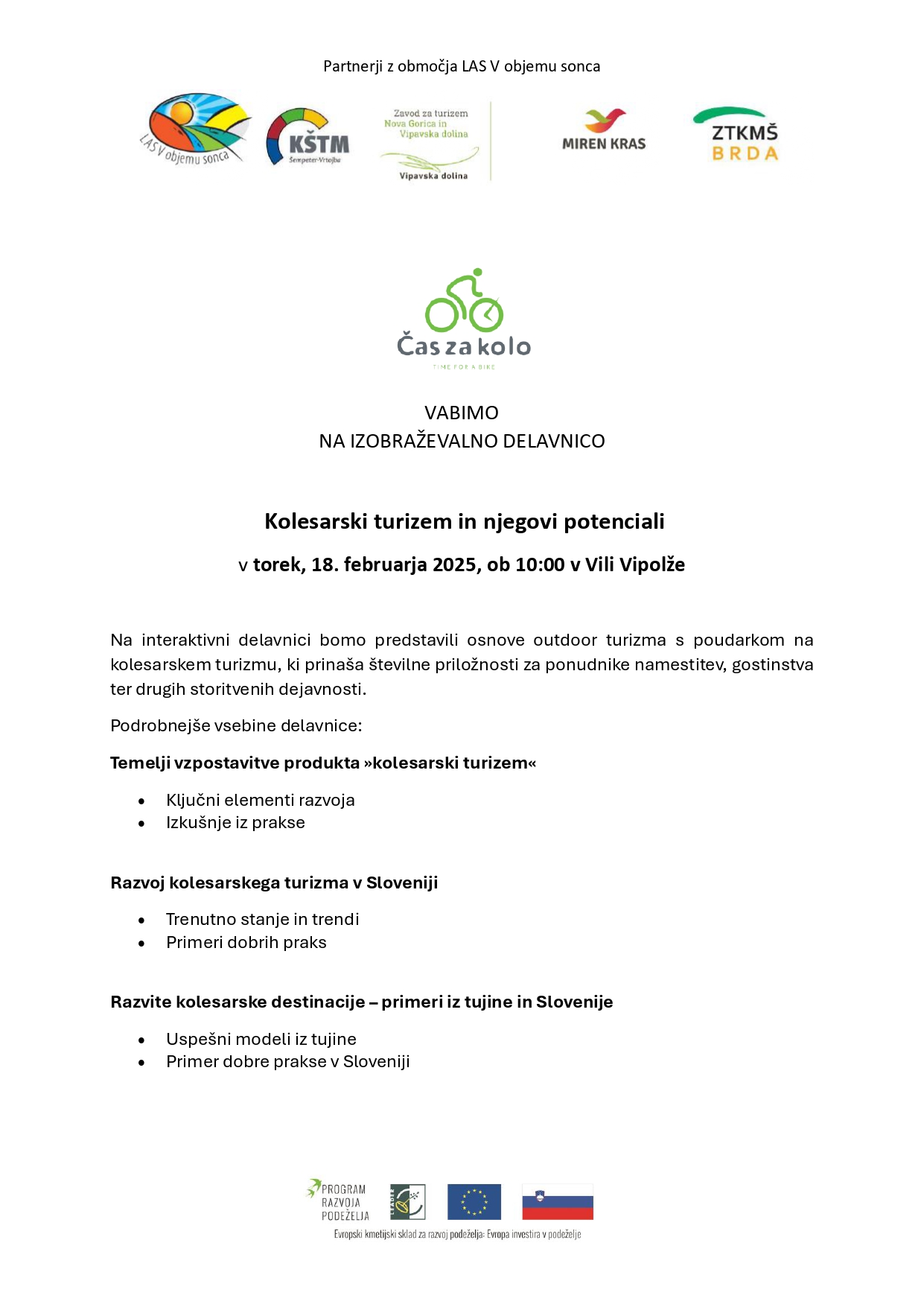 VABILO NA KOLESARSKO DELAVNICO 18.2.2025_page-0001