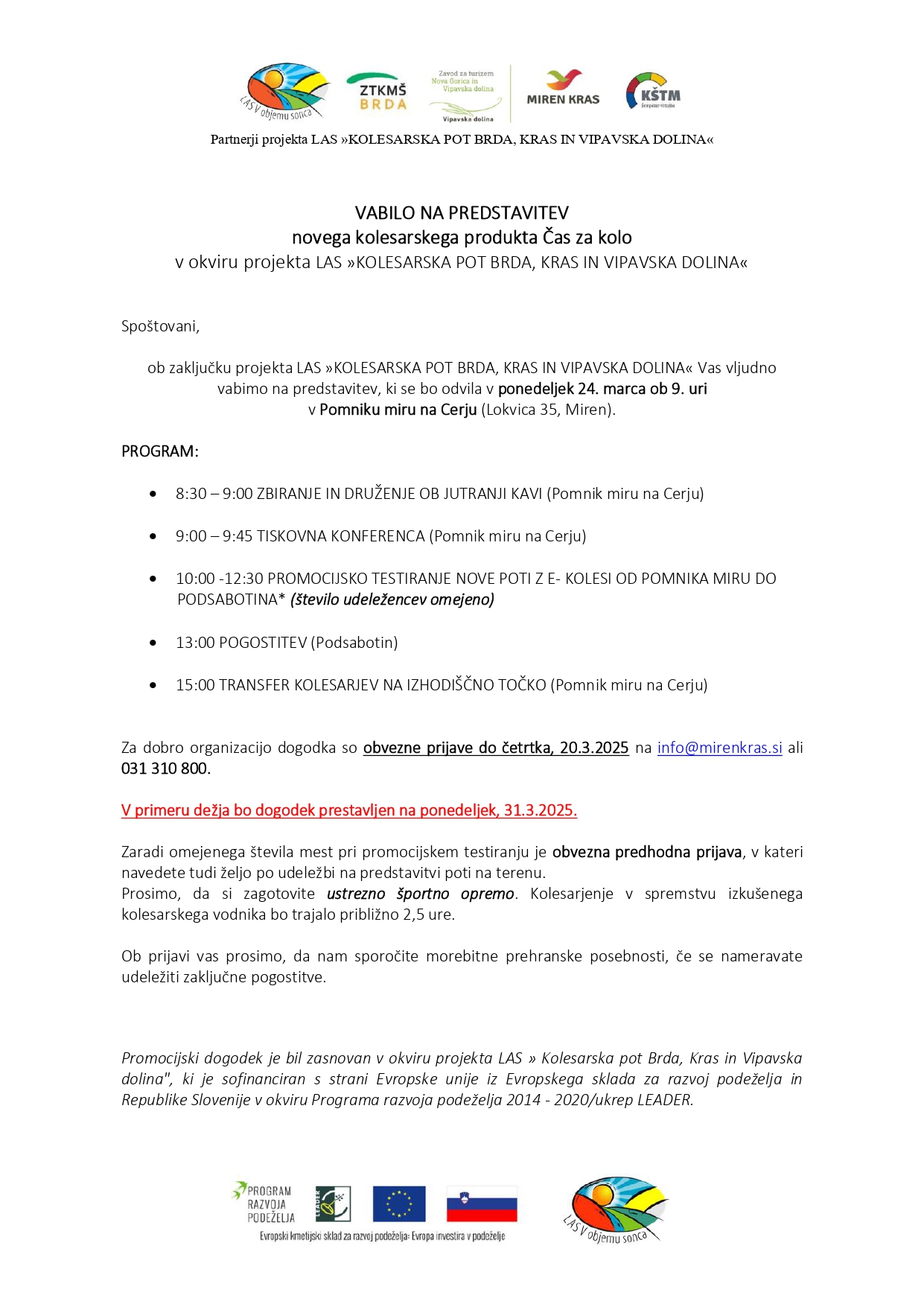 VABILO NA PREDSTAVITEV ČAS ZA KOLO_24_3_2025_page-0001